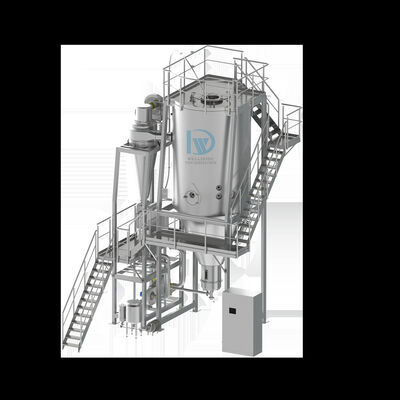 Φιλικό προς το Περιβάλλον και Υψηλής Ταχύτητας Στεγνωτήριο Ψεκασμού Μπαταρίας Τιτανίου Οξειδίου Αλουμινίου Ζιρκονίου