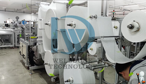 FFP3 FFP2 N95 μάσκα προσώπου Σώμα κατασκευής 15.5kw Βοηθητικό εξοπλισμό