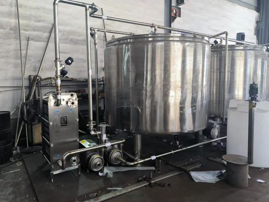 Σύστημα CIP σε εργοστάσιο καθαρισμός σε εγκατάσταση