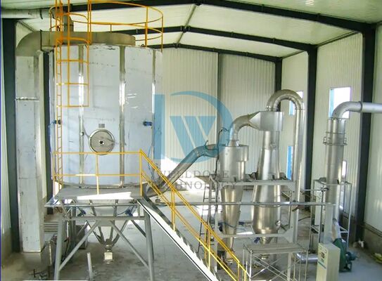 Βιομηχανικό στεγνωτήριο τροφίμων Standard and Customized High Speed ​​Yam Flour Dryer Machine