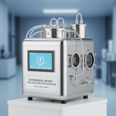 Φιλικό προς το περιβάλλον και μηχάνημα στεγνώματος με ψεκασμό σε επίπεδο τροφίμων Έλεγχος οθόνης αφής