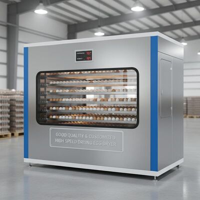 Καλής ποιότητας και προσαρμοσμένης κατασκευής στεγνωτήριο αυγών υψηλής ταχύτητας