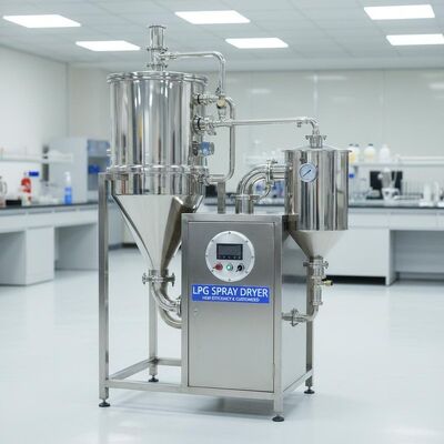 Μίνι στεγνωτήριο υγραερίου με ψεκασμό υψηλής απόδοσης και προσαρμοσμένης κατασκευής στεγνωτήριο