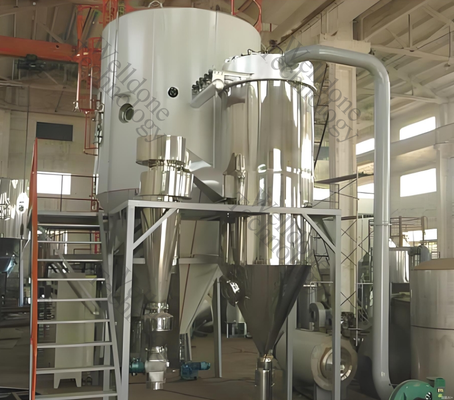 Φαρμακευτικό επίπεδο Προσαρμοσμένο LPG Spray Dryer με 70% αποδοτικότητα ξήρανσης