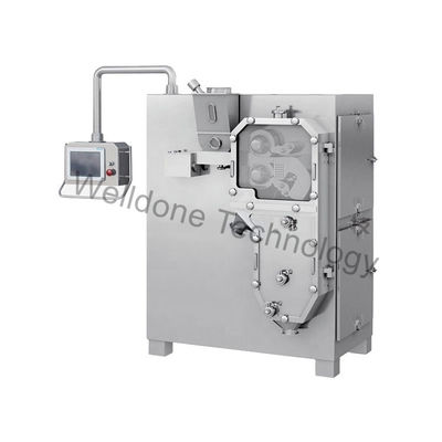 250kg/H φαρμακευτική ξηρά Granulator καισίου μηχανή με την οριζόντια δίδυμη βίδα
