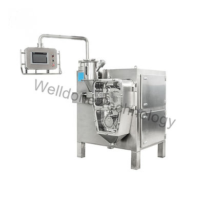 150kg/H η υγρασία ενεργοποίησε την ξηρά Granulator μηχανή με την οθόνη αφής